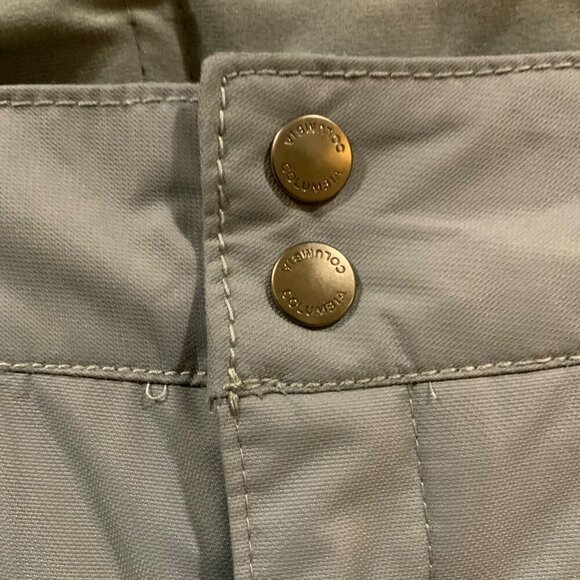 Columbia Womens Bugaboo Omni-Tech Omni-Heat Ski Pants 3X Regular Light Gray - Picture 9 of 9